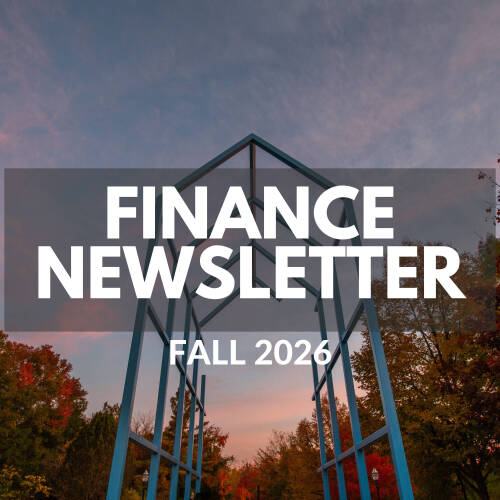 Finance Newsletter Fall 2026